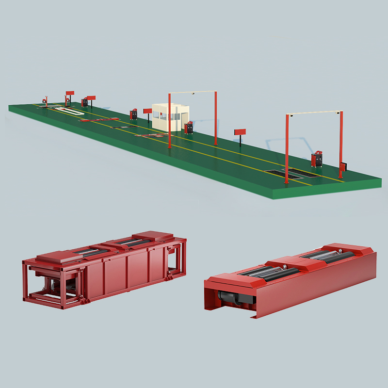 Safety Performance Testing System of Roller Type